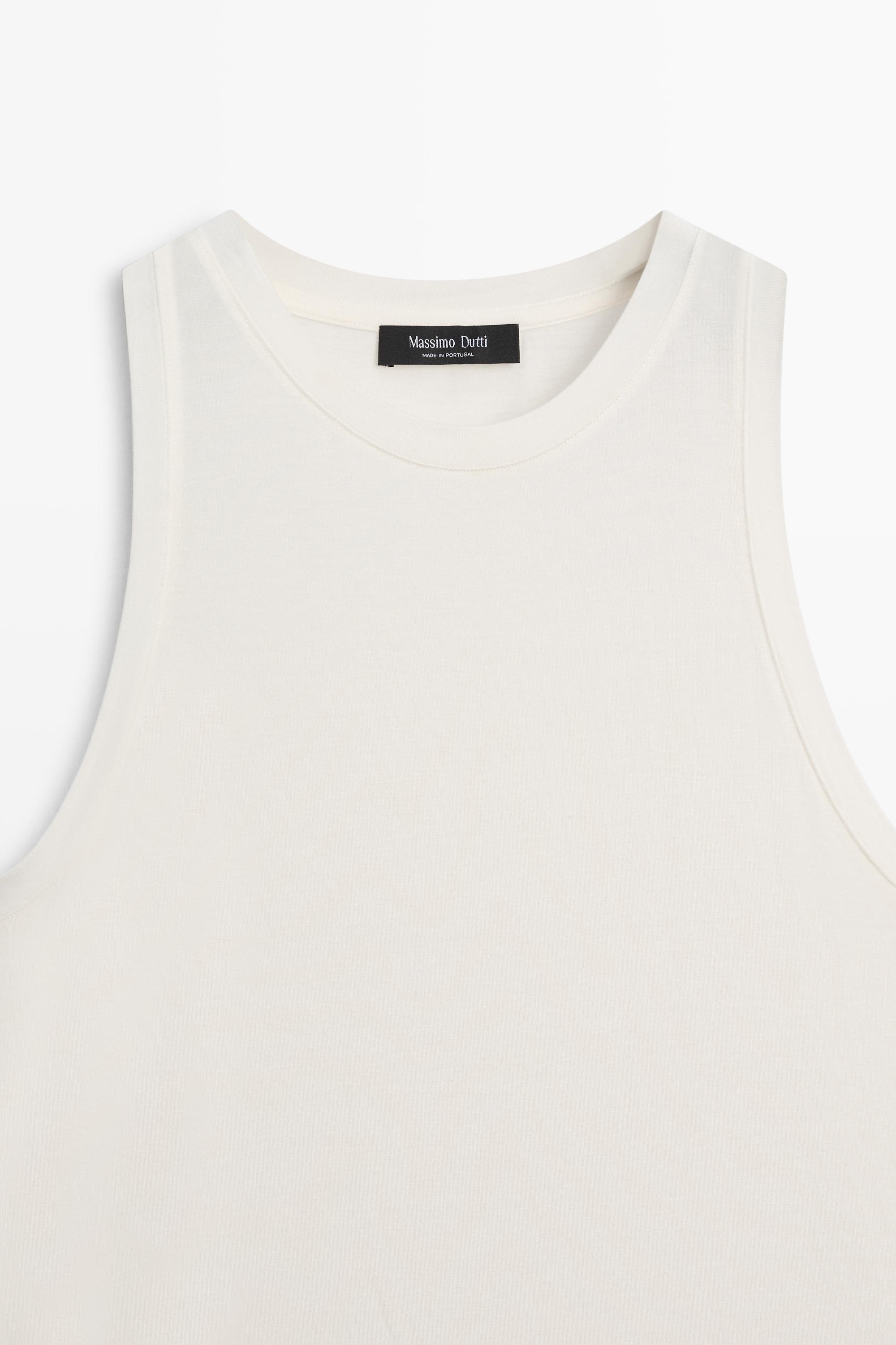Silk blend sleeveless top - STUDIO